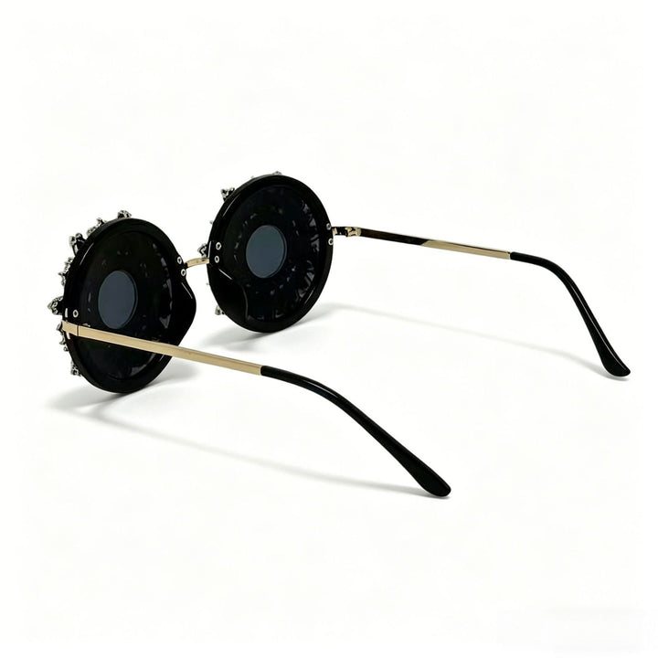 Ladies Glamorous Sunglasses with Floral Crystal Frame Bowlift