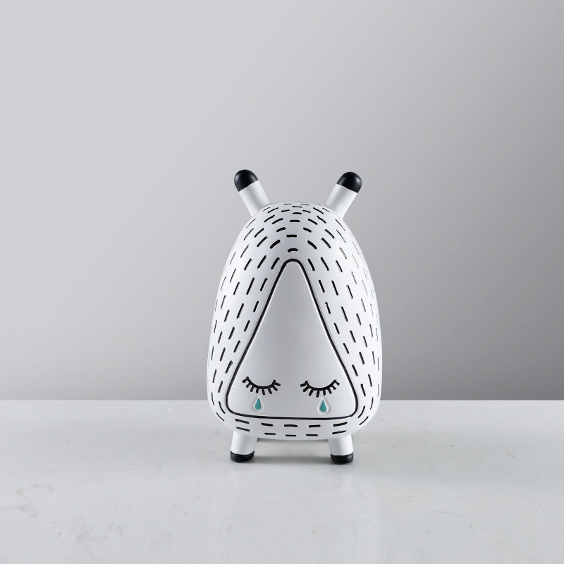 Whimsical Snail Figurine