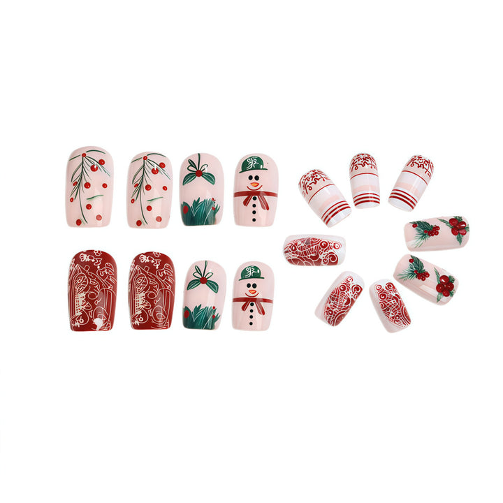 Creative Christmas Nail Design Set Bowlift