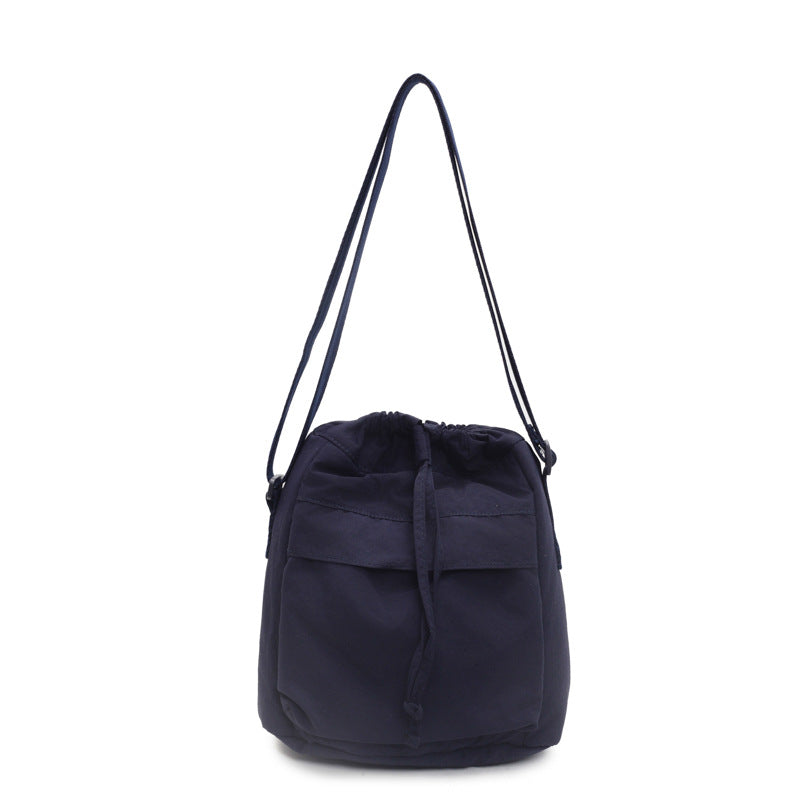 Casual Drawstring Bucket Bag Bowlift