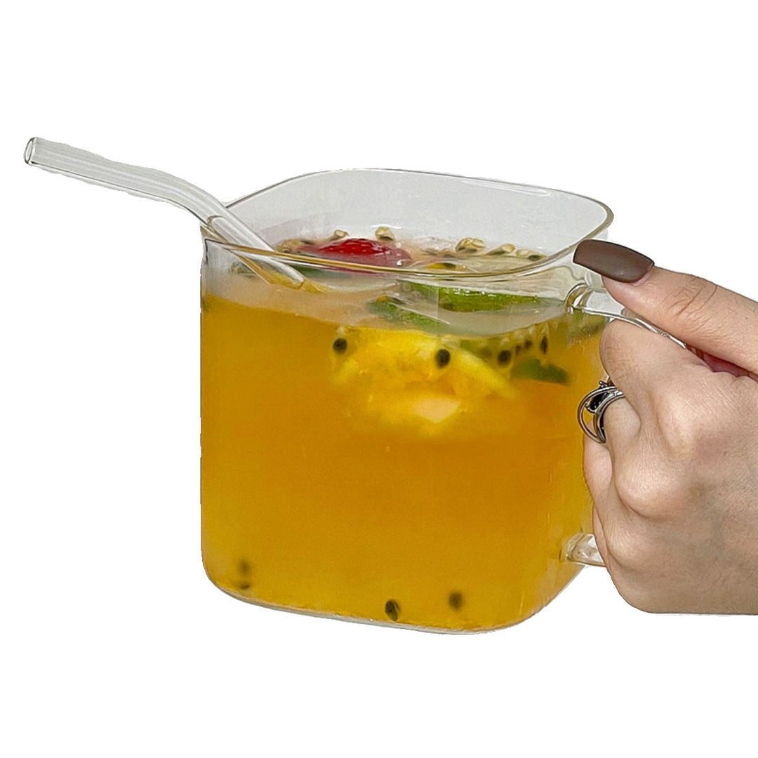 Women's Glass Jug with Bamboo Lid Bowlift