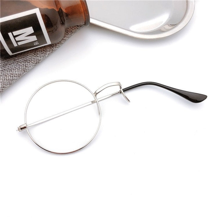 Retro-Inspired Round Frame Glasses Bowlift