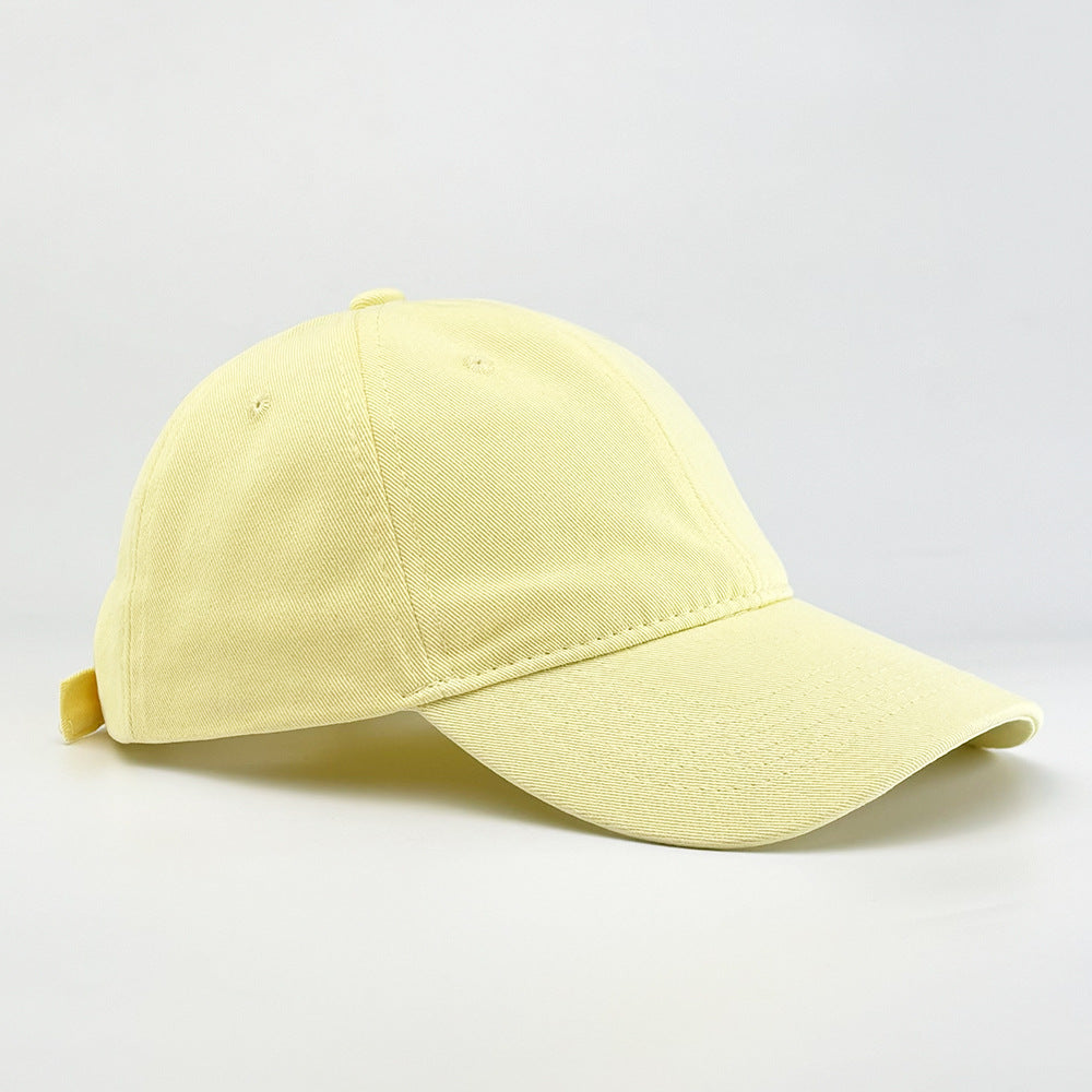 Ladies sporty cotton baseball cap with adjustable strap Bowlift