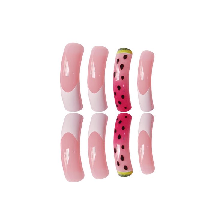 Creative Watermelon Nail Art Extensions Bowlift