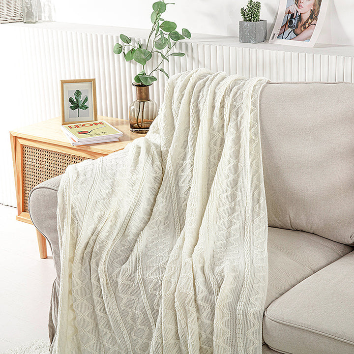 Cozy Knitted Blanket