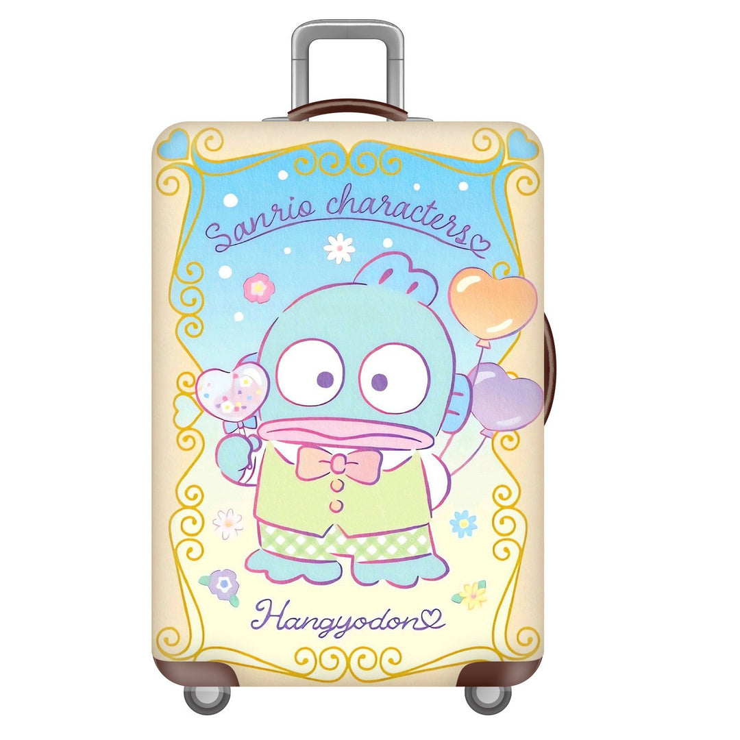Unisex hard-shell luggage with trendy dog motif Bowlift