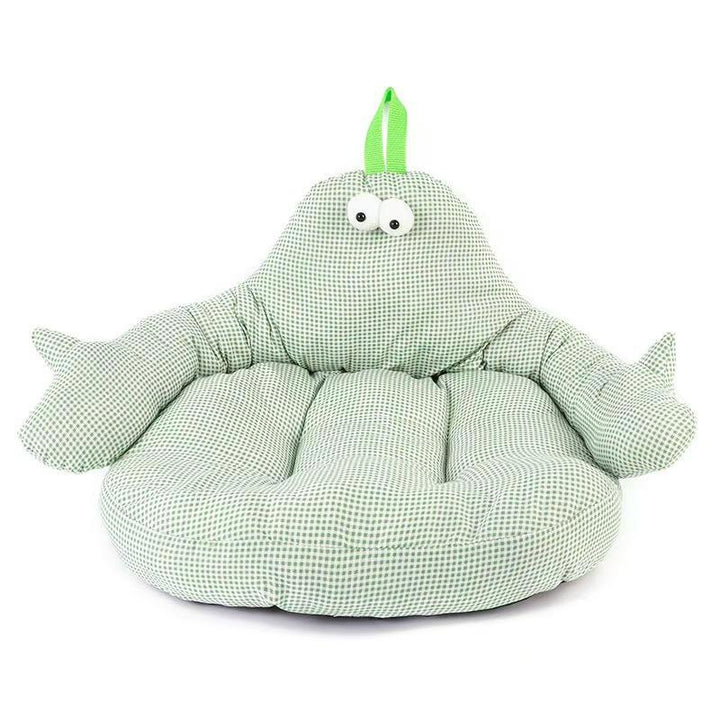 Plush Whale-Themed  Lounge  Dog Bed