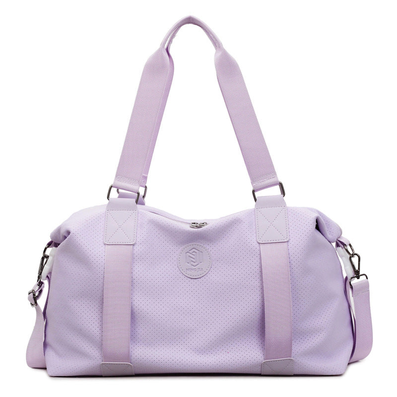 Stylish Perforated Weekend Travel Duffle