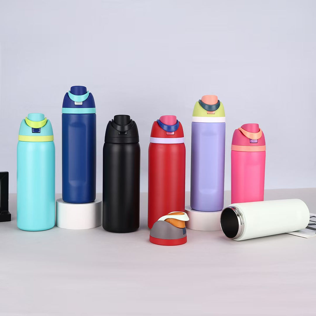 Ladies Sporty Water Bottle with Ergonomic Grip Bowlift