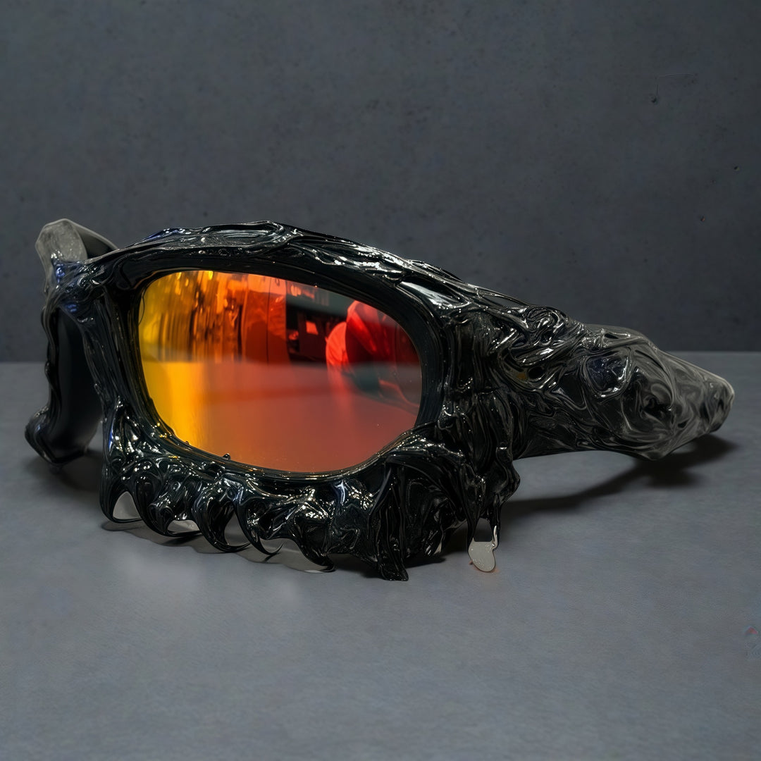 Women's sporty ski goggles with innovative design Bowlift