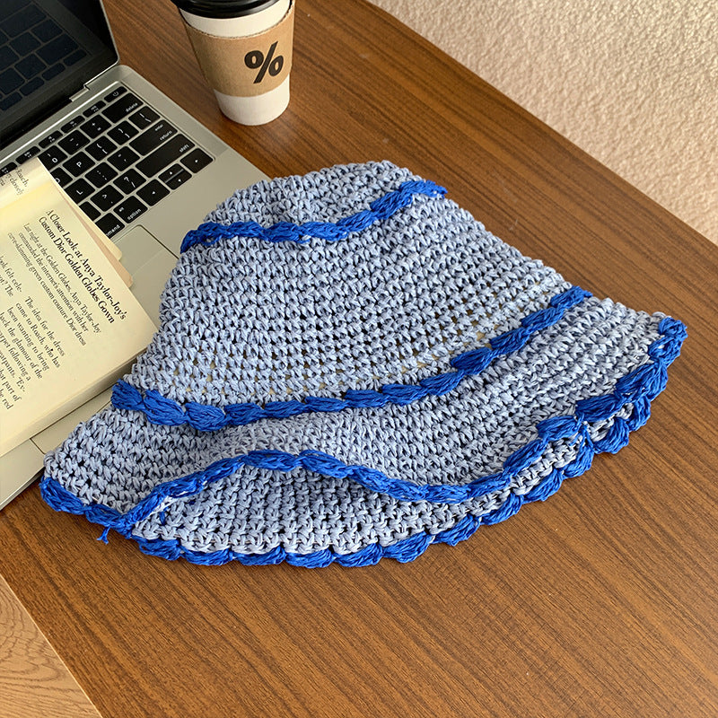 Elegant Sunshade Straw Hat