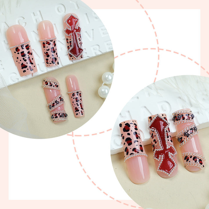 Artistic Nail Design Press-On Nails Bowlift