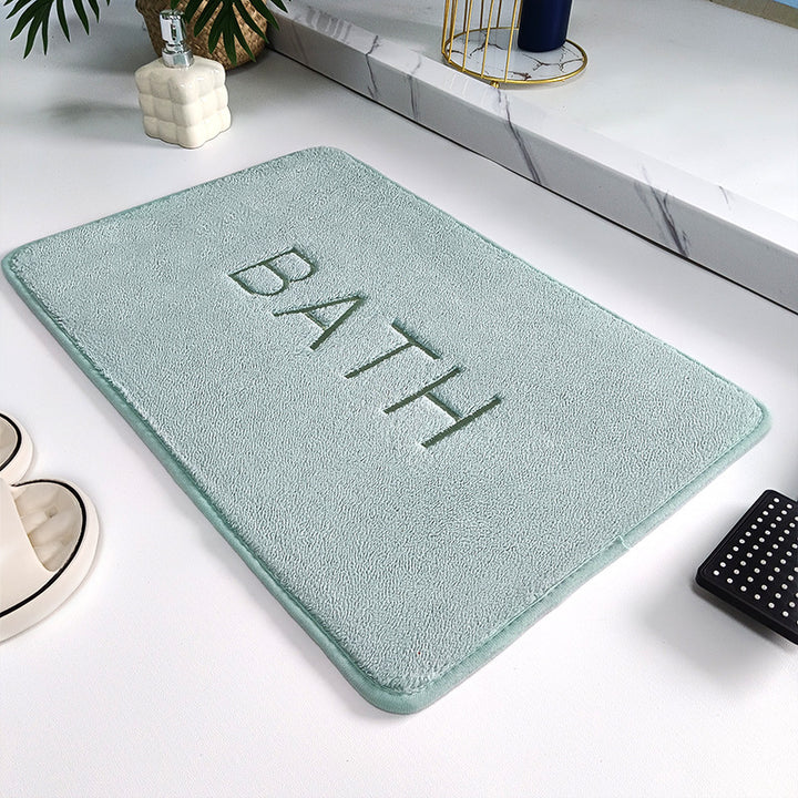 Luxurious Plush Comfort Bath Mat Bowlift