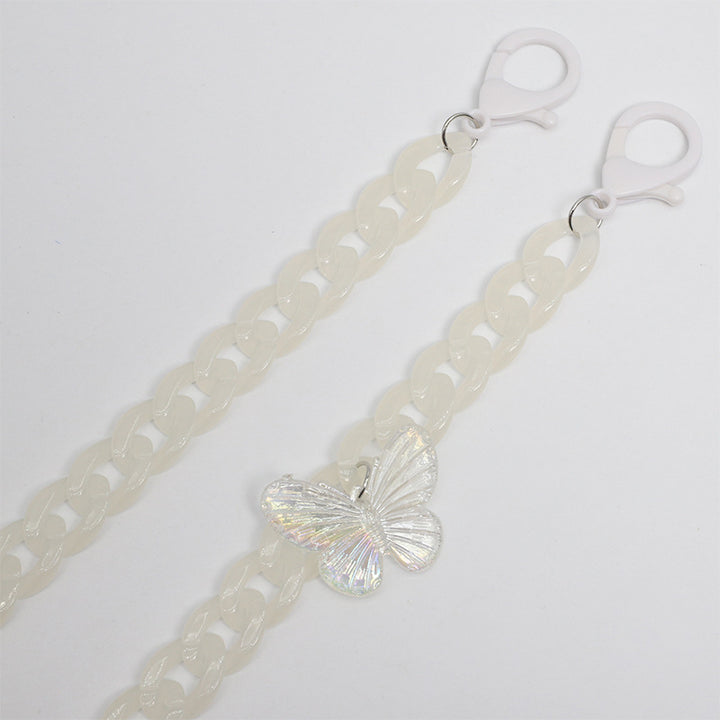 Decorative Butterfly Eyewear Chain Bowlift
