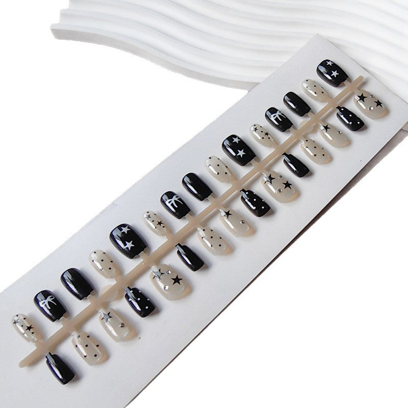 Glamorous Artificials Nails In Star Design Bowlift