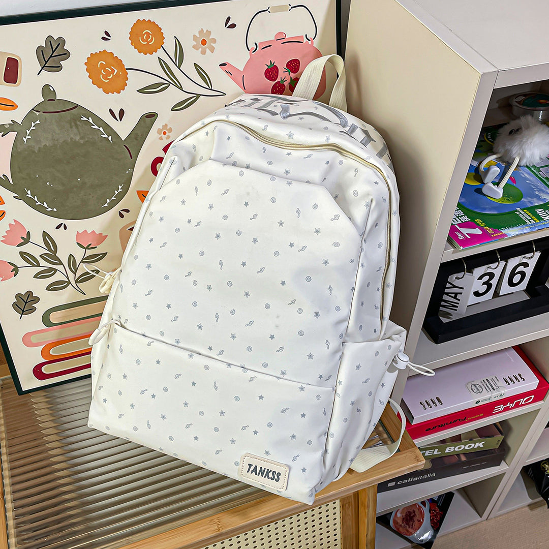 Trendy Patterned Backpack