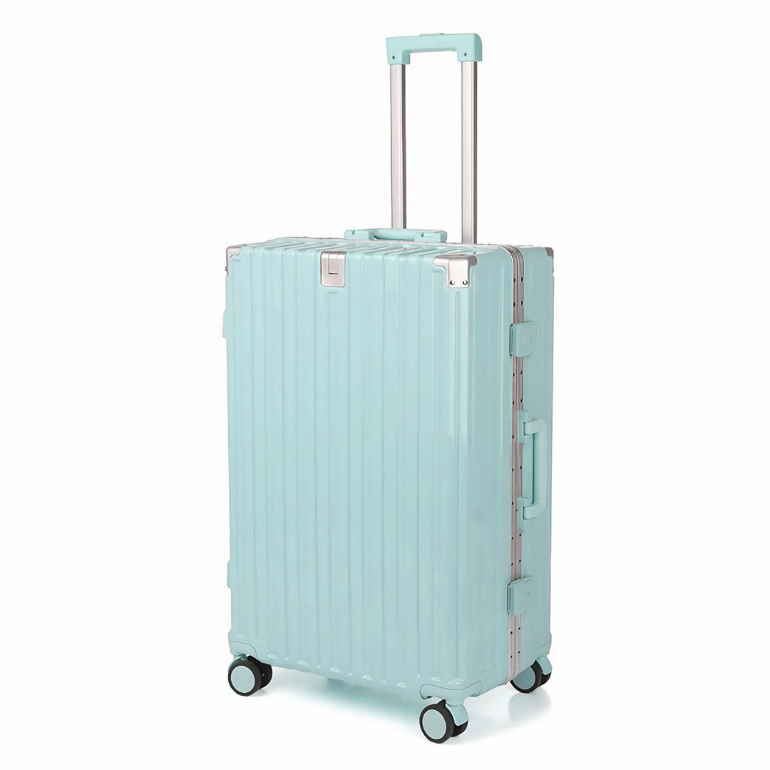 Unisex Durable Multi-Functional Hard-Shell Spinner Suitcase Bowlift