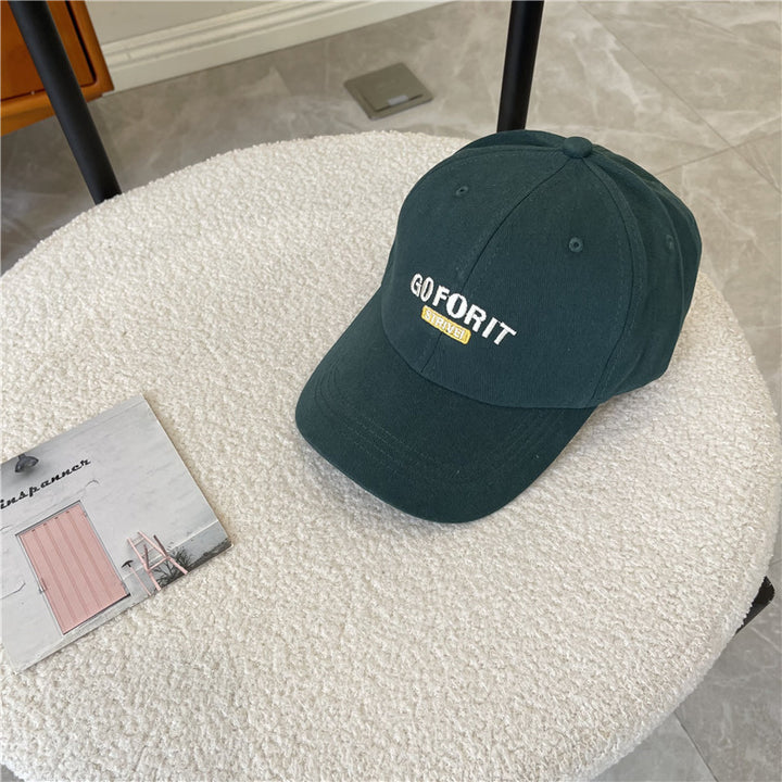 Women's Casual Cotton Adjustable Baseball Cap Bowlift