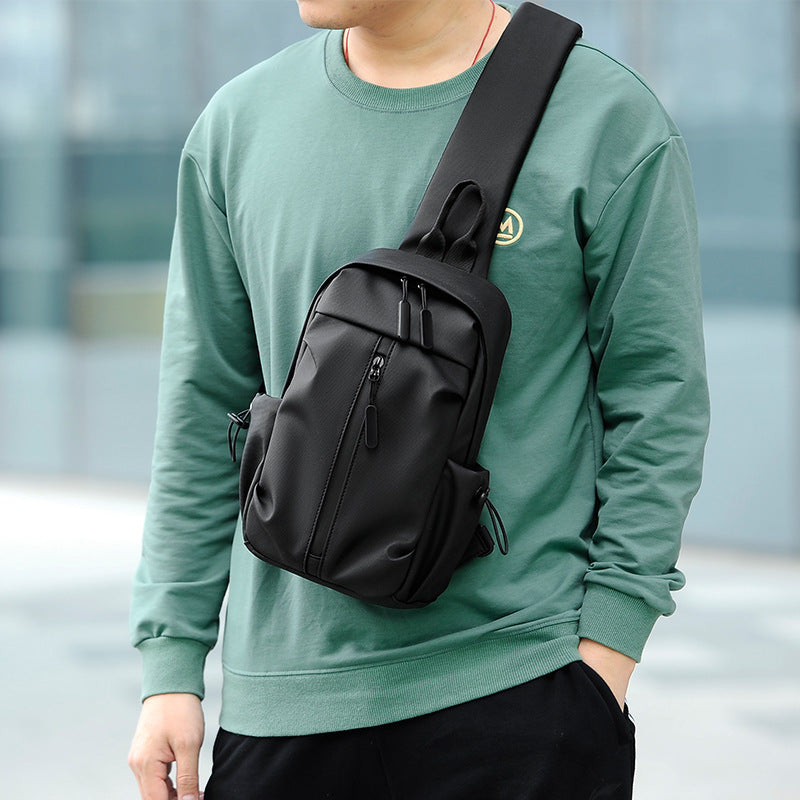 Sleek Water-Resistant Minimalist Sling Bag Bowlift
