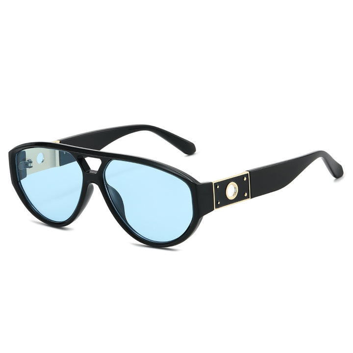 Vintage-Inspired Geometric Sunglasses Bowlift