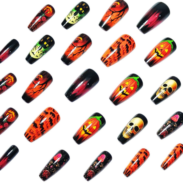 Halloween Artificial Nails Bowlift