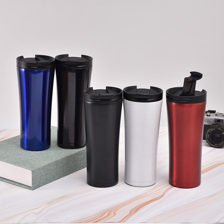 Women elegant insulated coffee cup with practical lid Bowlift