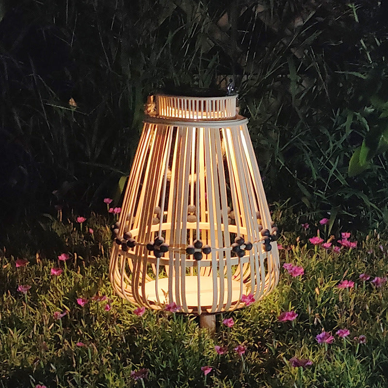 Handcrafted wooden lantern Bowlift
