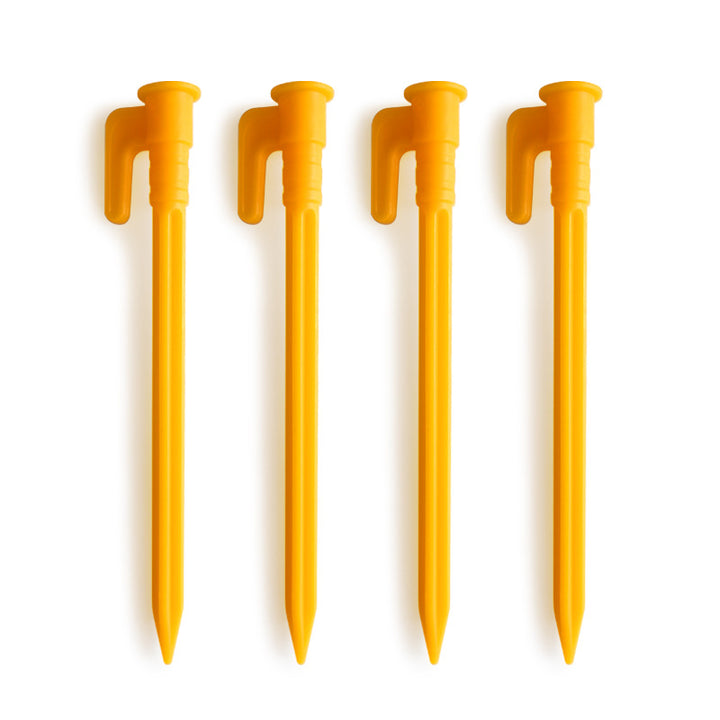 Unisex Tent Stakes with Practical Grip Bowlift