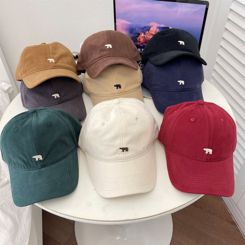 Women's Casual Cotton Embroidered Baseball Cap Bowlift