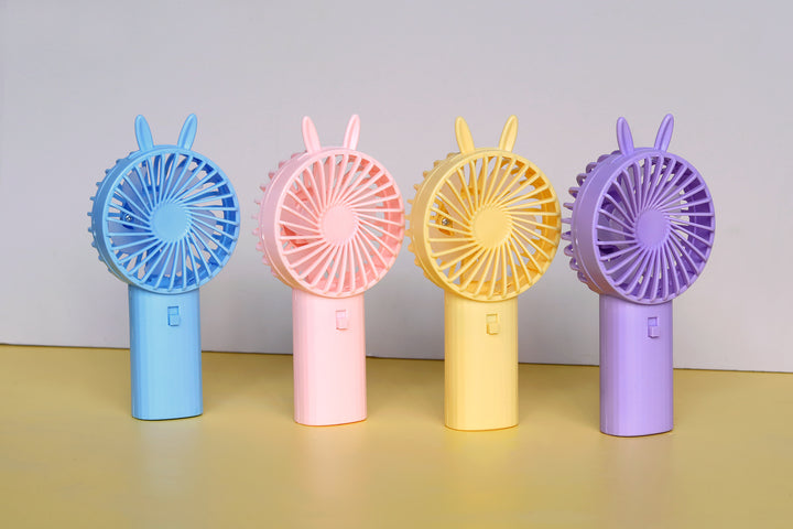 Unisex Portable Creative Animal Design Fan Bowlift