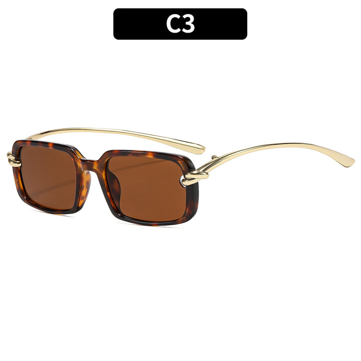 Elegant Rectangle Frame Sunglasses