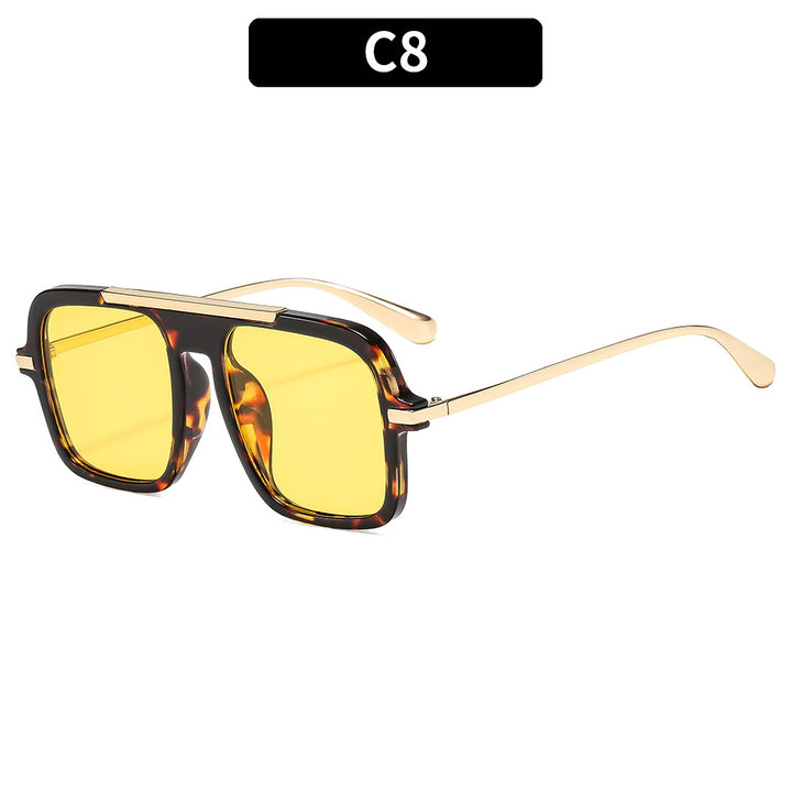 Elegant Look Vintage-Inspired Geometric Sunglasses