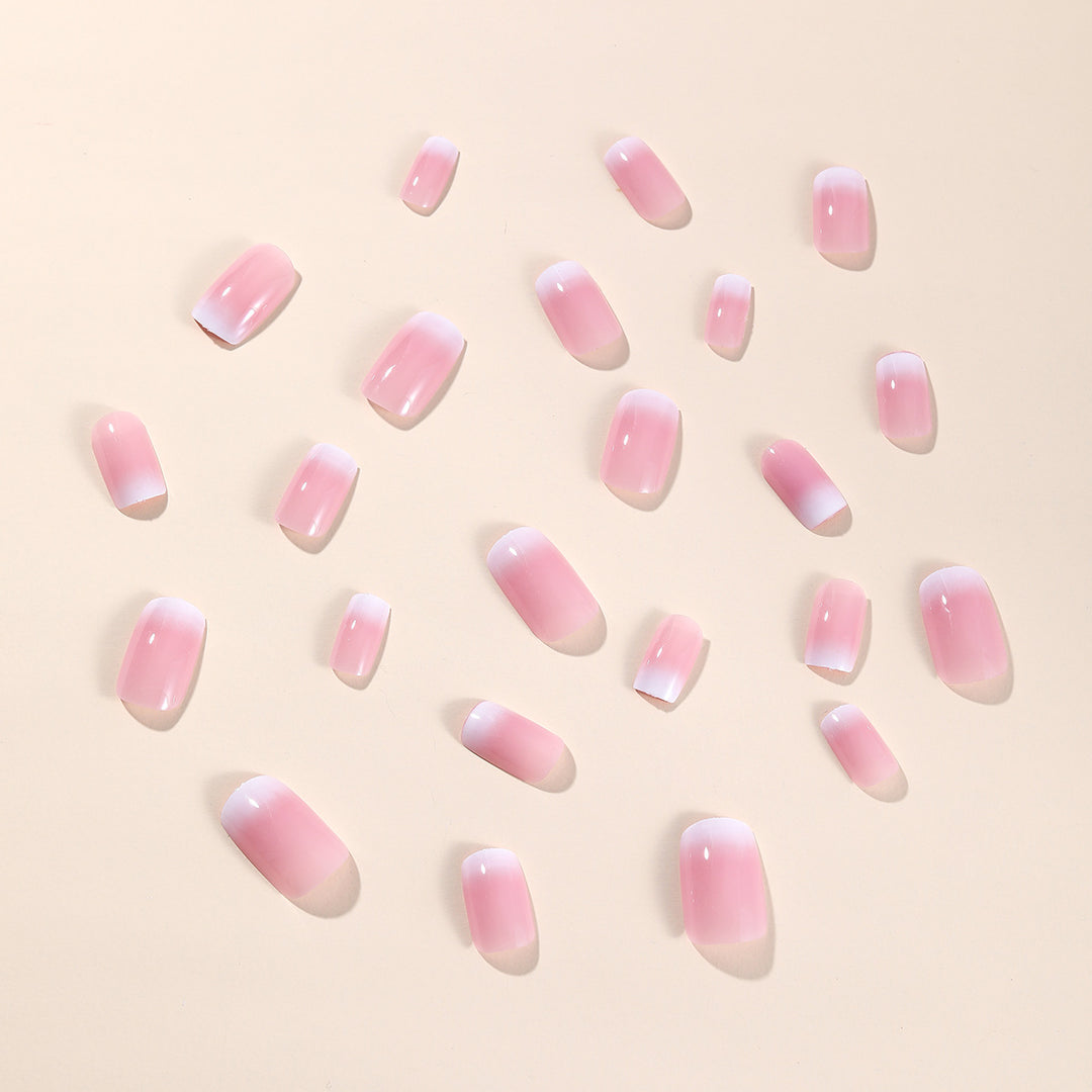 Glossy Ombre Nail Art Extensions Bowlift