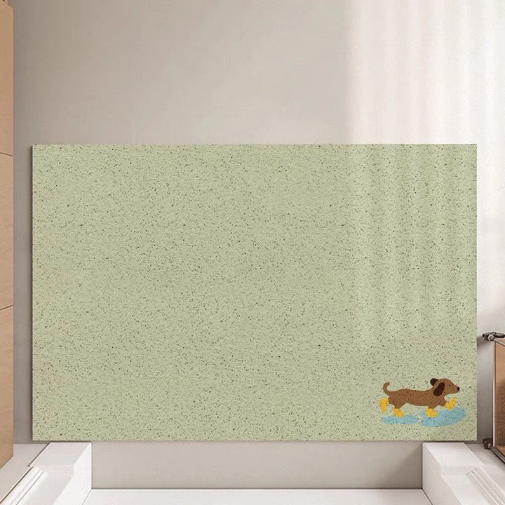 Cartoon Cat-Themed Entrance Mat Bowlift