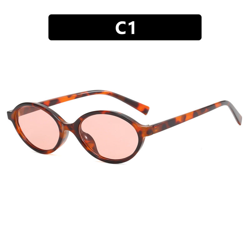 Ladies fashionable sunglasses with unique oval design Bowlift