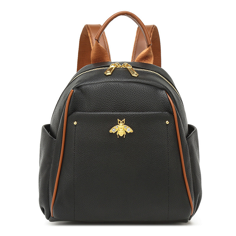 Chic Textured Mini Backpack Bowlift