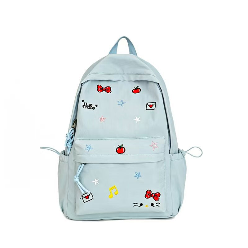 Playful Graphic Backpack Bowlift