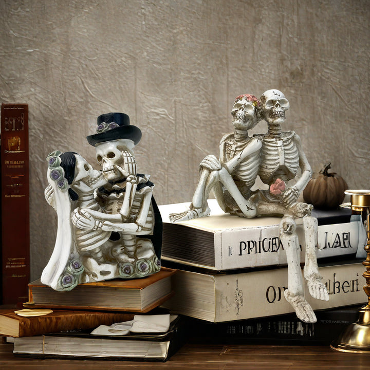 Romantic Skeleton Figure Bowlift