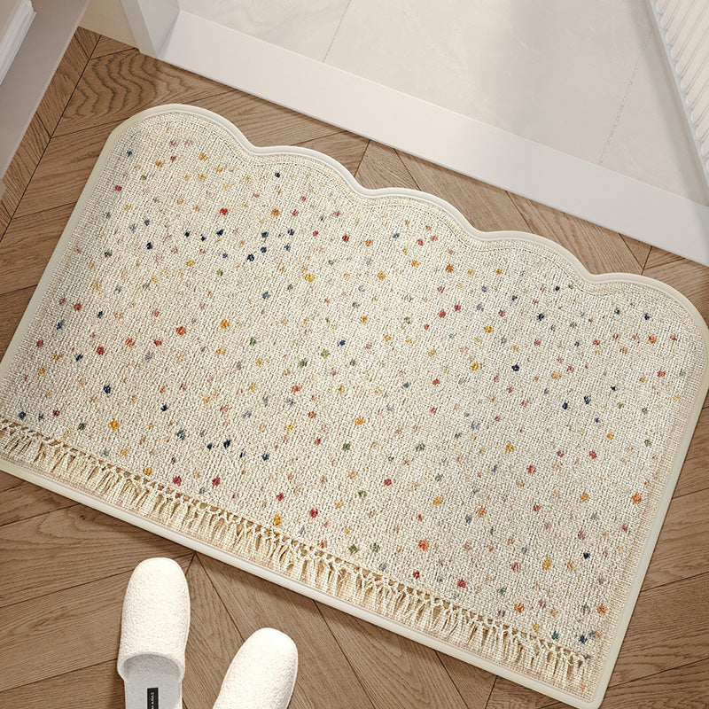 Cozy Star-Patterned Bath Mat Bowlift