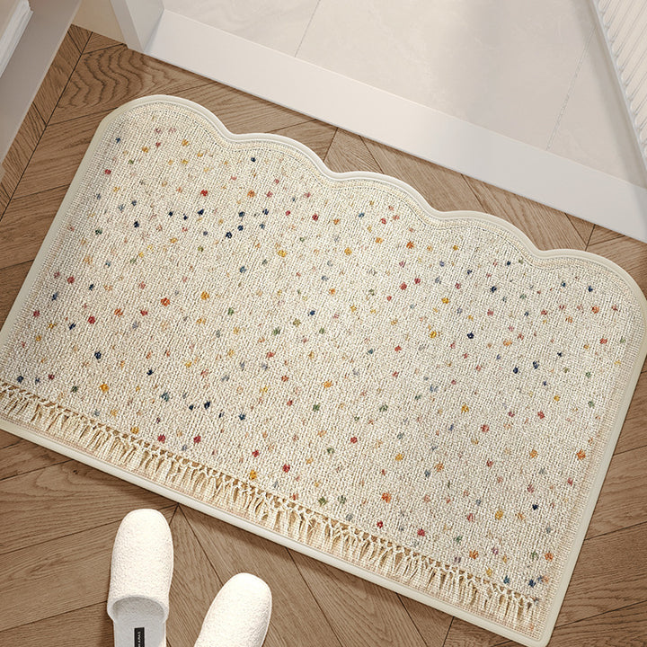 Cozy Star-Patterned Bath Mat Bowlift