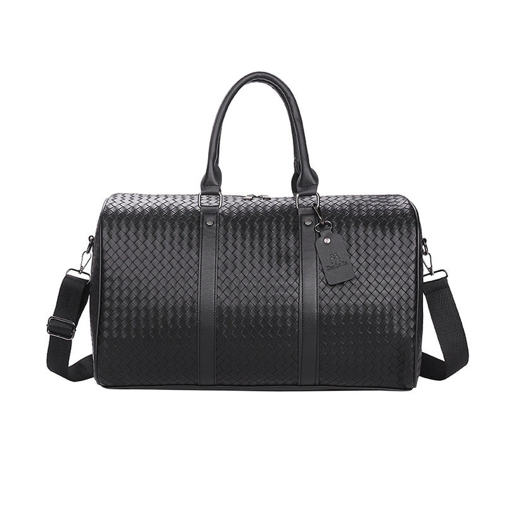 Stylish and Spacious Travel Bag in Elegant Woven Design Bowlift