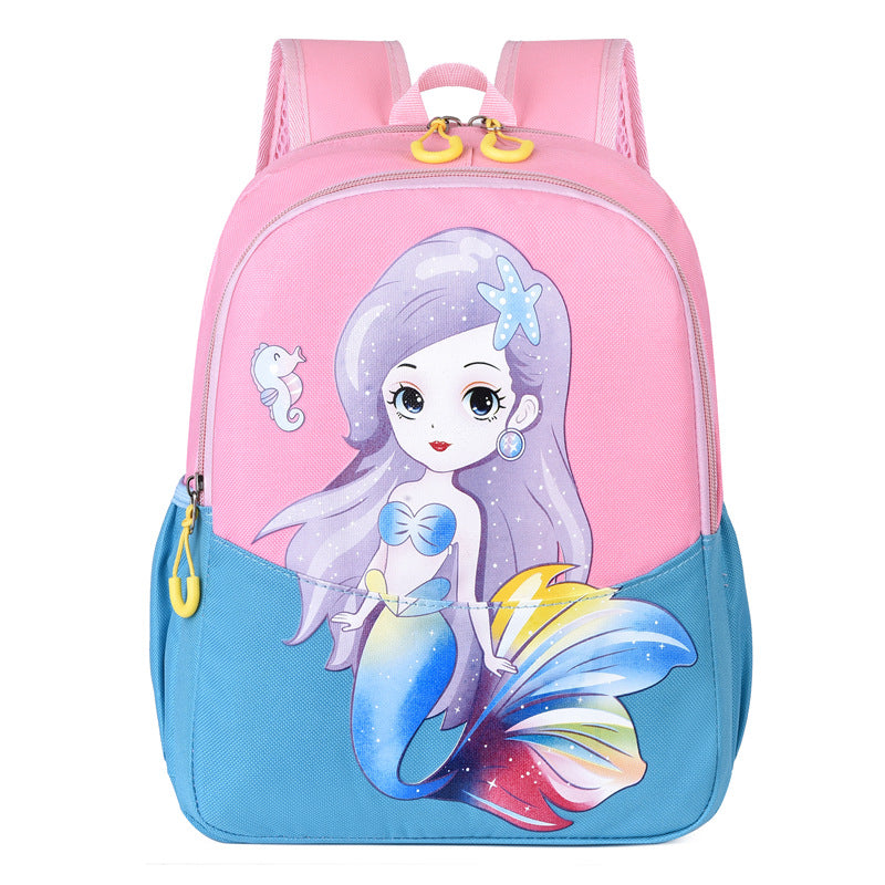Mermaid-Themed School Backpack Bowlift
