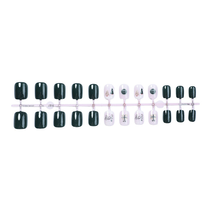Festive Holiday Press-On Nail Art Collection Bowlift