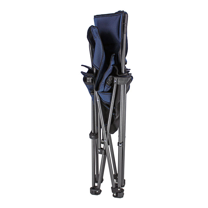 Portable Camping Chair with Side Storage Pocket Bowlift