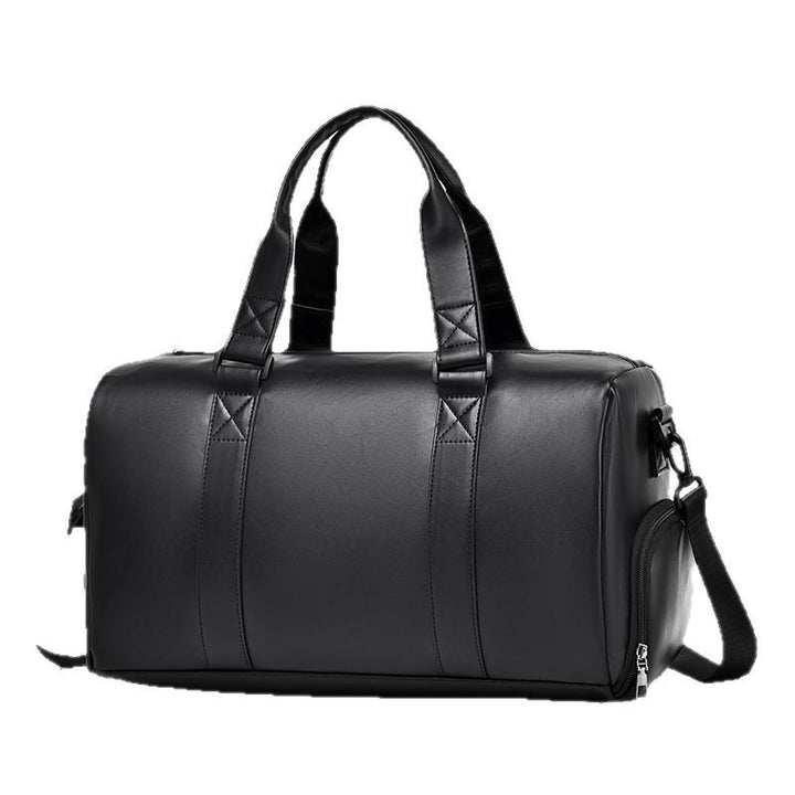 Durable Leather Travel Duffle Bowlift