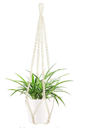 Plant-hanging macrame shelf Bowlift