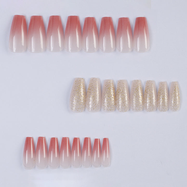 Artificial Nails in Elegant Ombre Design Bowlift
