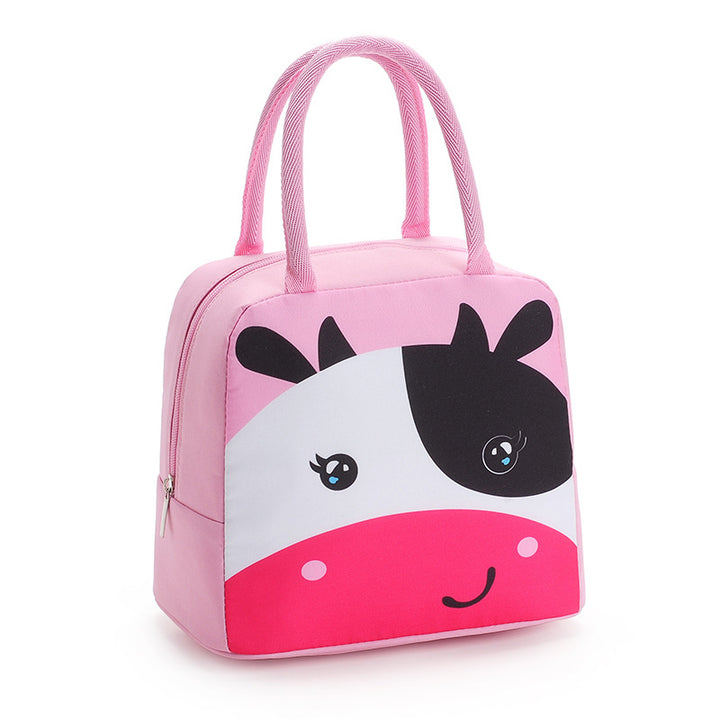 Cooler Bag with Cheerful Pig Design Bowlift