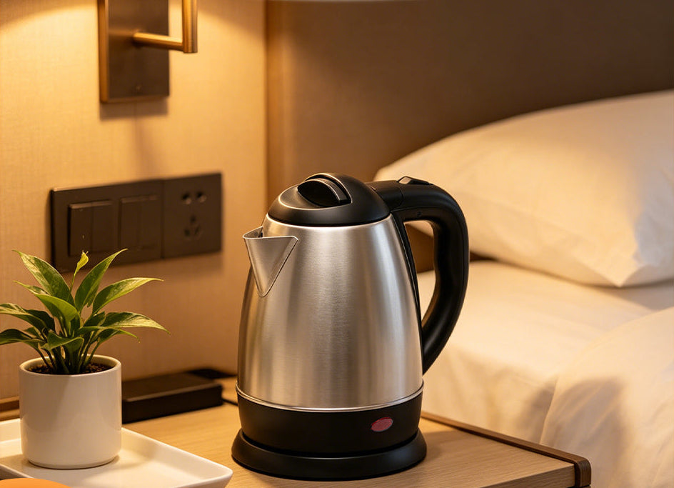 Stainless Steel Rapid Boil Electric Kettle Bowlift