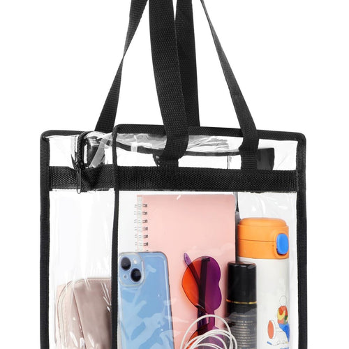 Unisex transparent shopping bag with stylish design Bowlift